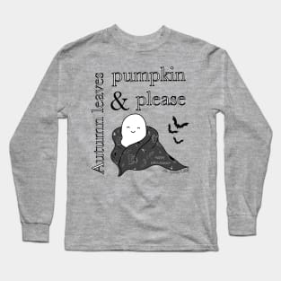 Cozy Ghost Long Sleeve T-Shirt